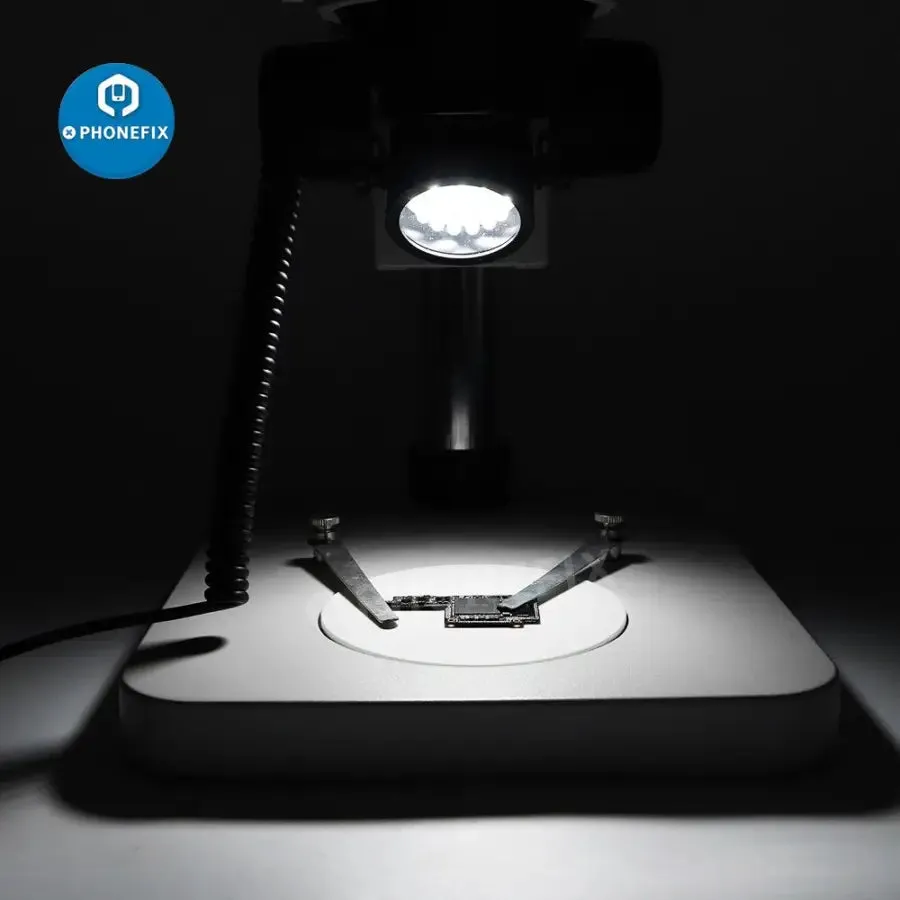 28 LEDs Slant Ring Light Illuminator Oblique Light Source Lamp For Stereo Microscop