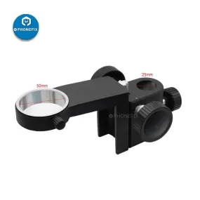 50mm Diameter Stereo Microscope Head Holder Focusing Stand Bracket