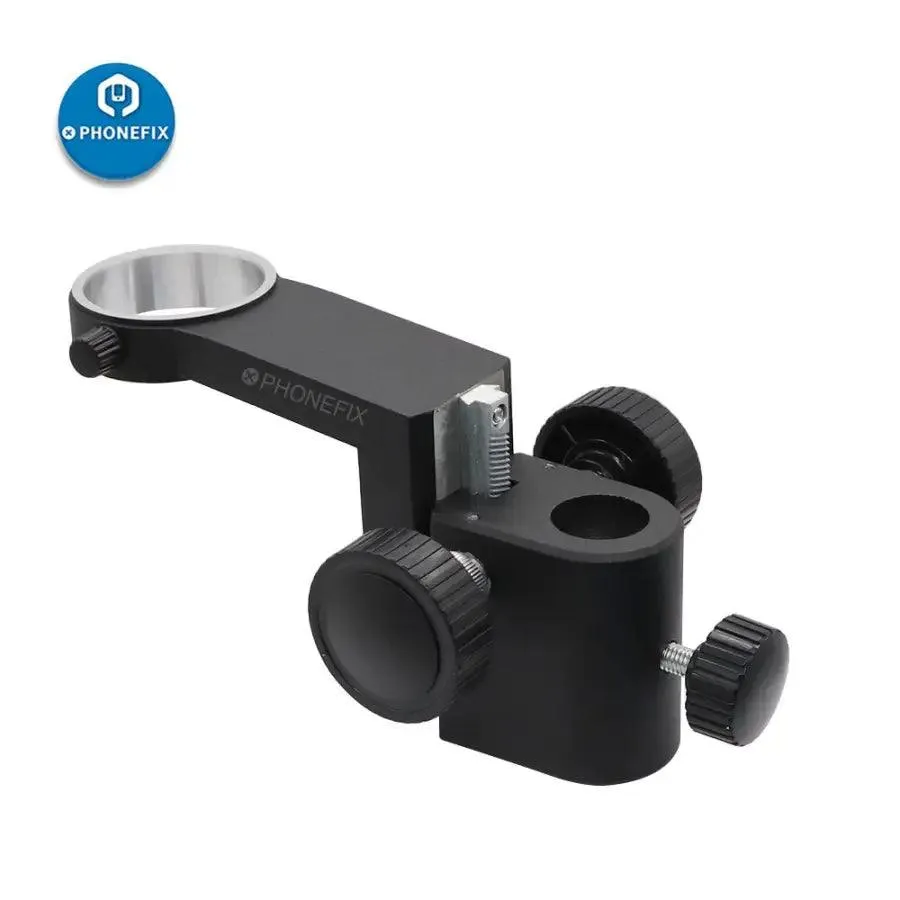 50mm Diameter Stereo Microscope Head Holder Focusing Stand Bracket