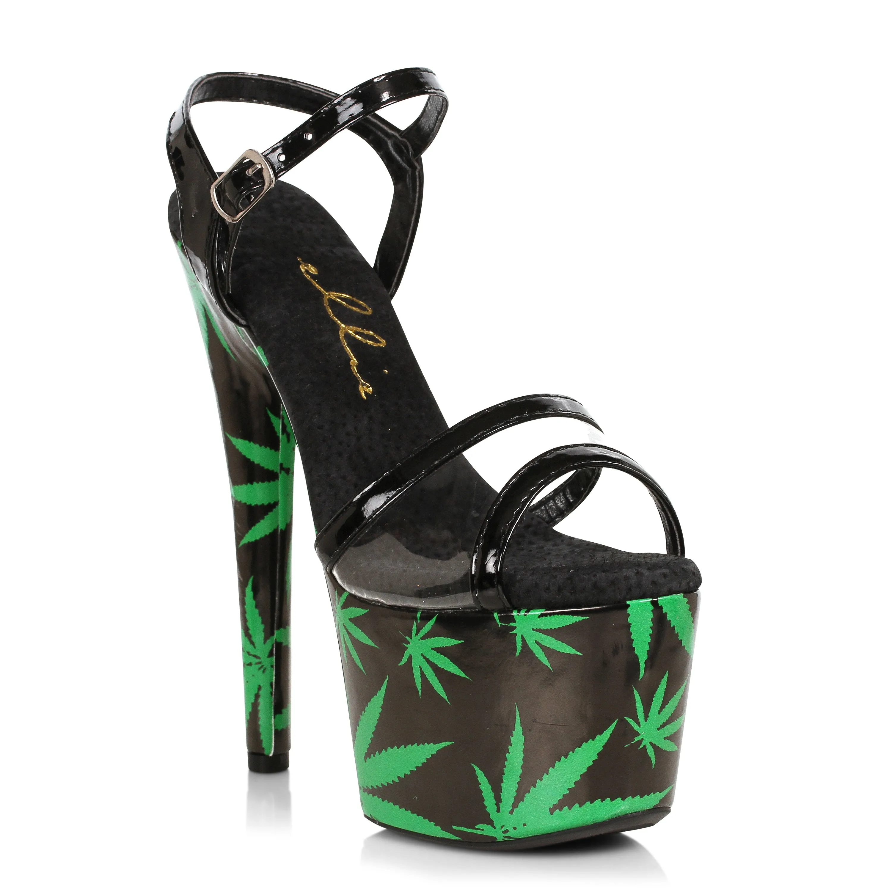 709-ASHLEY 7" Stiletto Sandal With Marijuna Platform