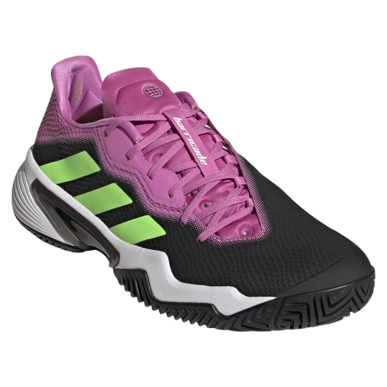 adidas Barricade Tennis Shoes - Carbon Pulse / Lilac