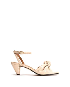 Aliza 50 stiletto Shiny lamb Vanilla cream