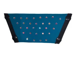 Almost Decadent Crystal Turquoise interchangeable shoe top