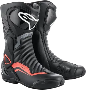 ALPINESTARS SMX-6 v2 Boots - Black/Gray/Red - US 12.5 / EU 48 2223017-1130-48