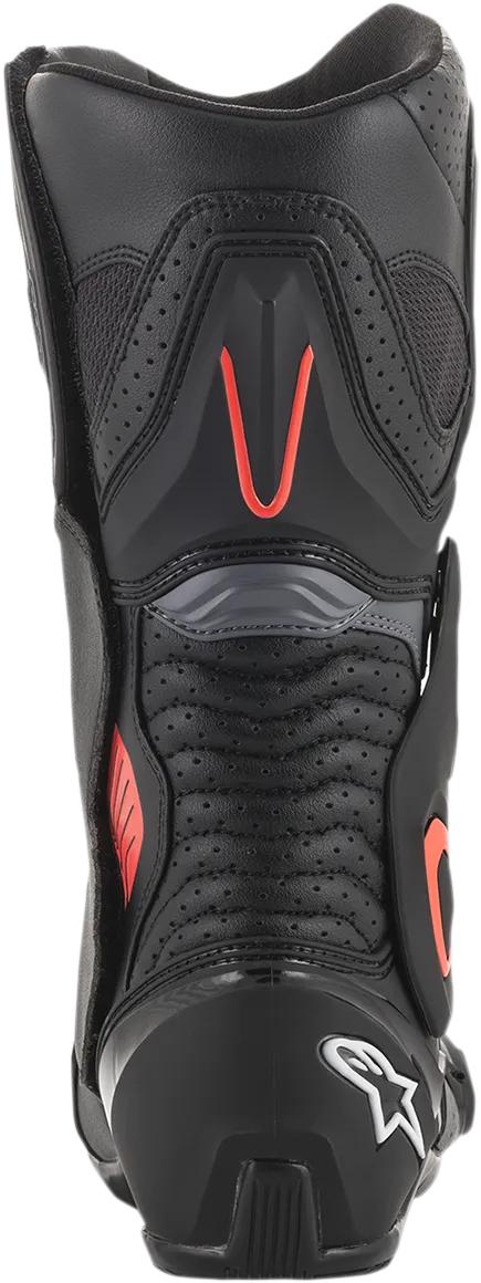ALPINESTARS SMX-6 v2 Boots - Black/Gray/Red - Vented - US 13.5 / EU 49 2223017-1133-49