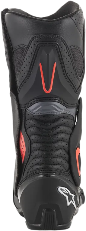 ALPINESTARS SMX-6 v2 Boots - Black/Gray/Red - Vented - US 13.5 / EU 49 2223017-1133-49