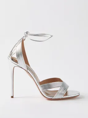 Ari 105 metallic-leather sandals