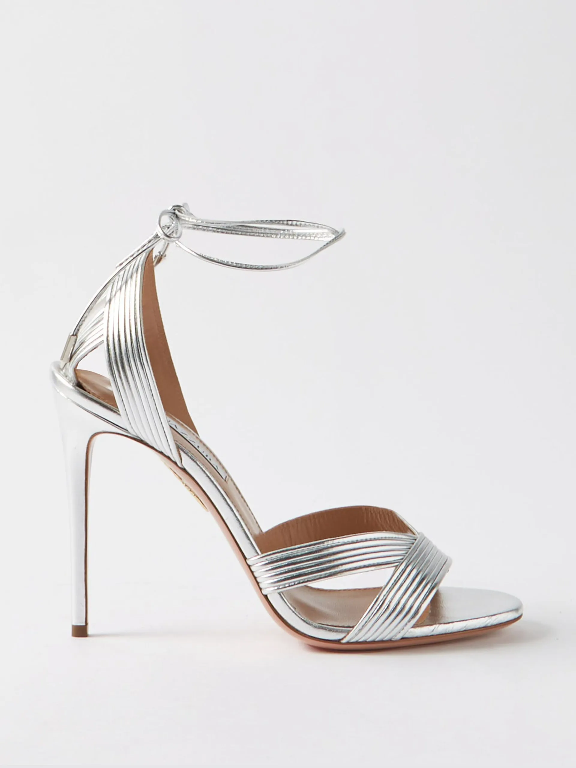 Ari 105 metallic-leather sandals