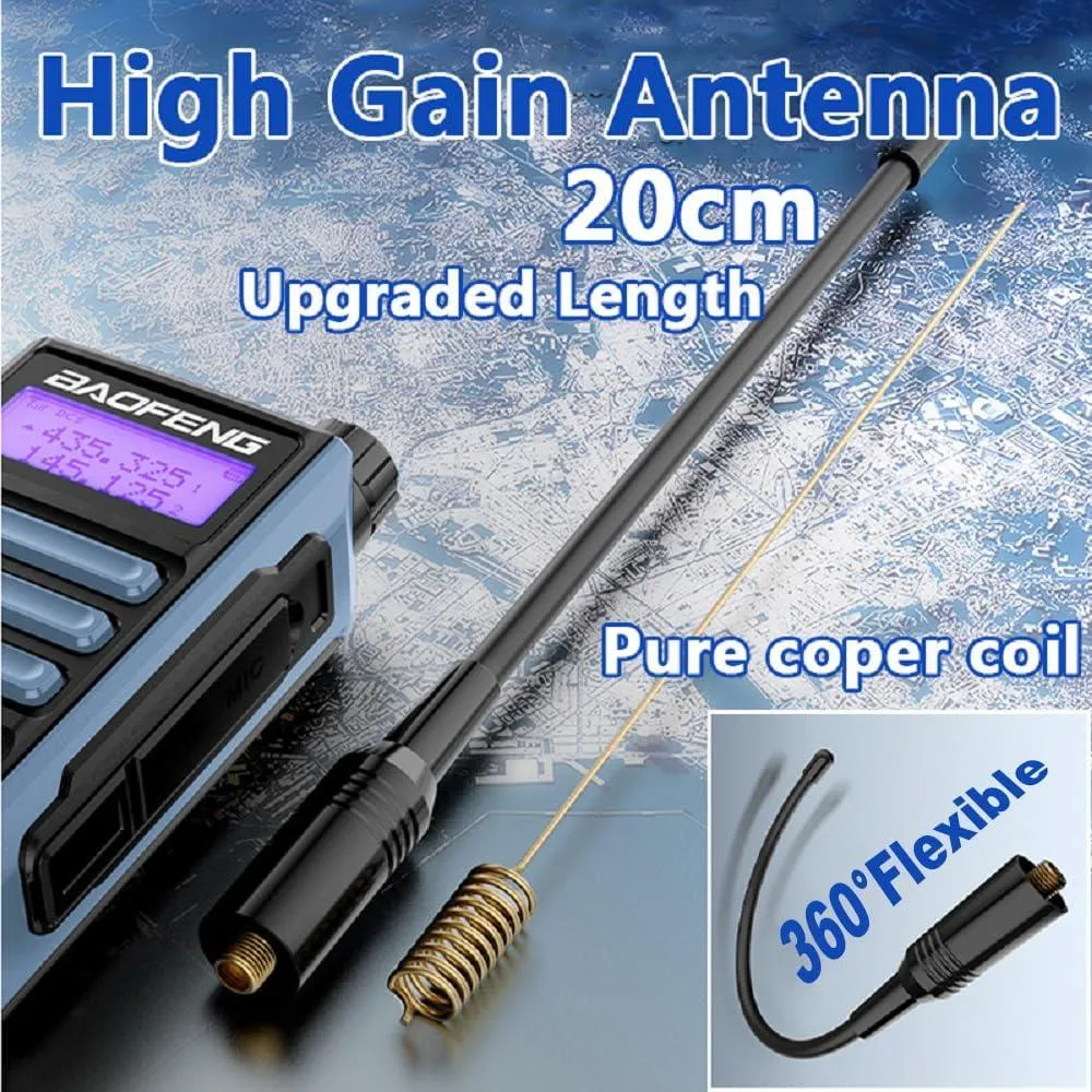 BAOFENG UV-16R TRI-BAND RADIO (USB-C RECHARGE)