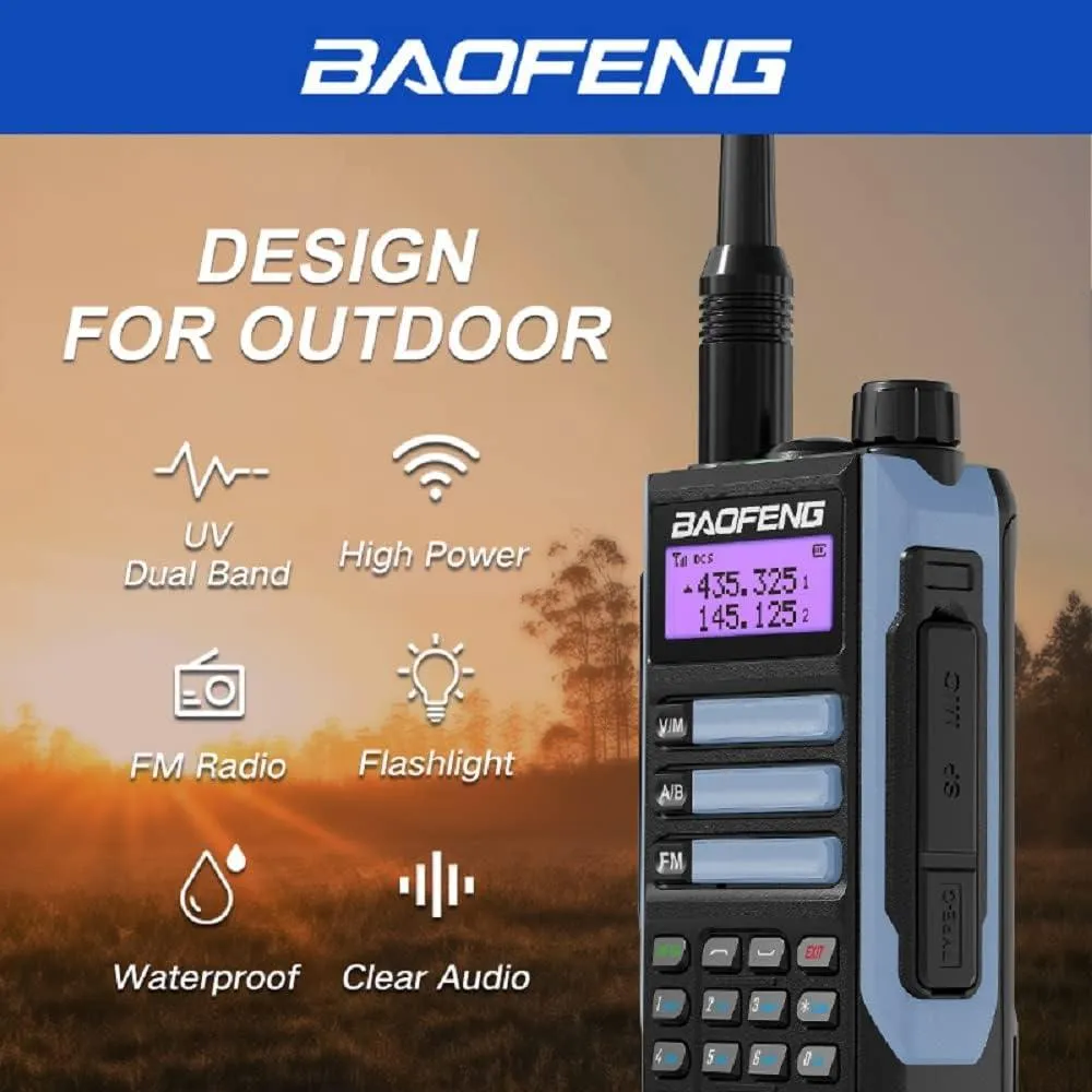 BAOFENG UV-16R TRI-BAND RADIO (USB-C RECHARGE)