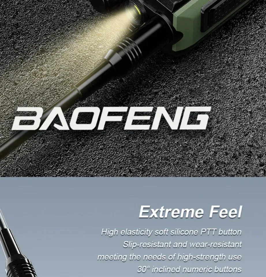 BAOFENG UV-16R TRI-BAND RADIO (USB-C RECHARGE)
