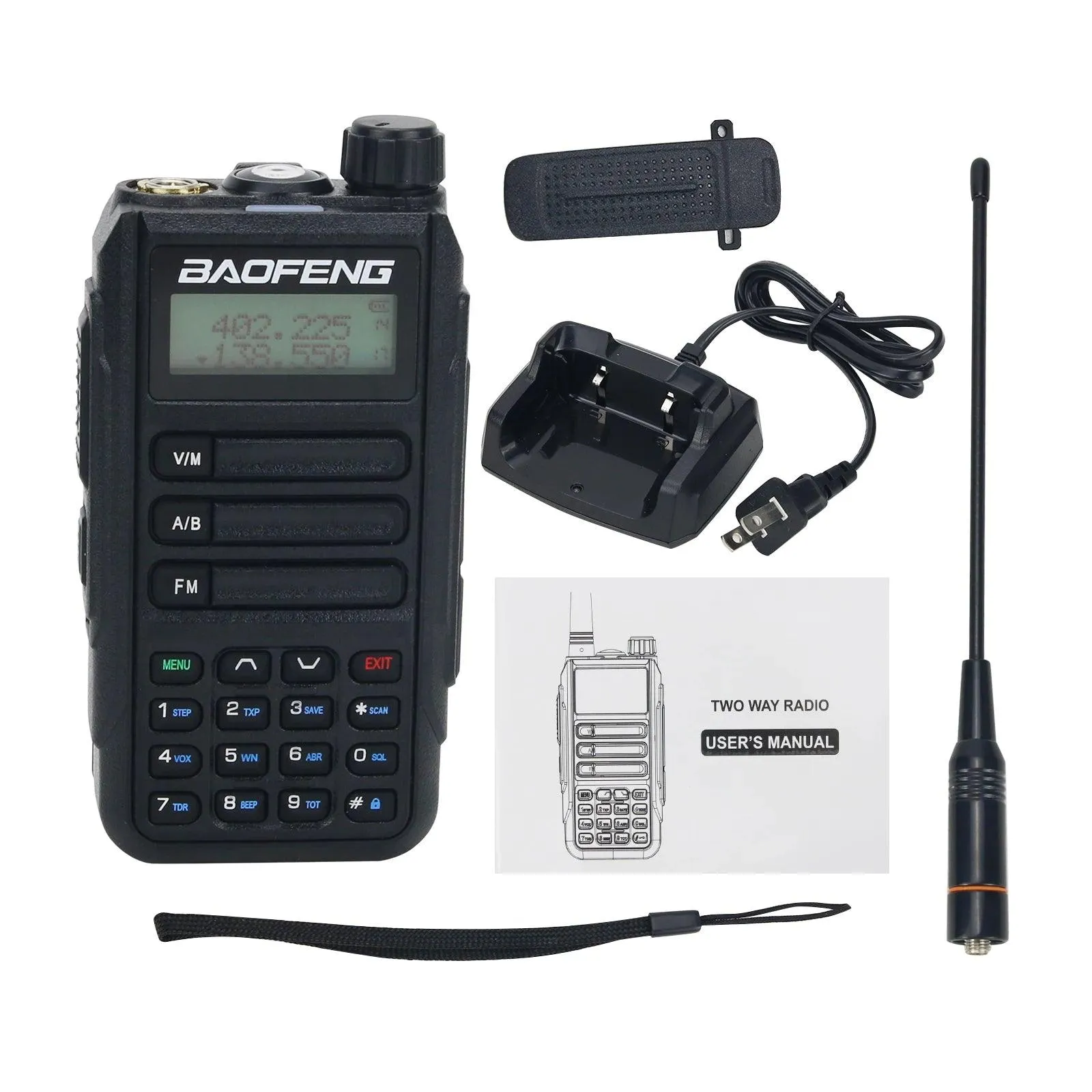 BAOFENG UV-16R TRI-BAND RADIO (USB-C RECHARGE)