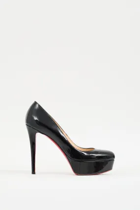 Black Patent Leather Bianca 120 Pump