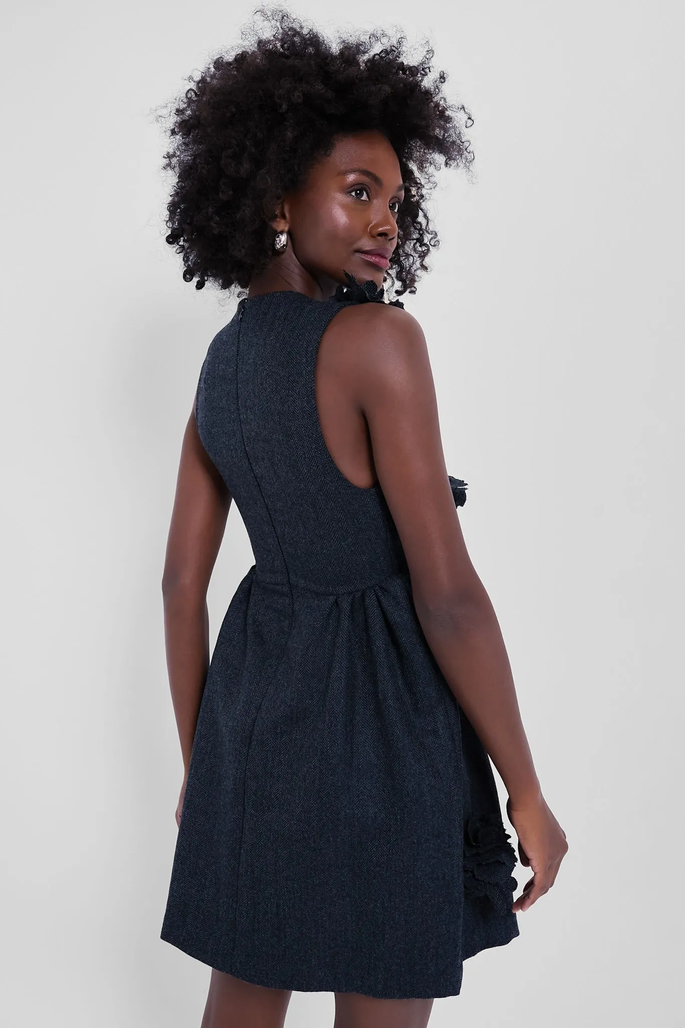 Black Wangari Mini Dress
