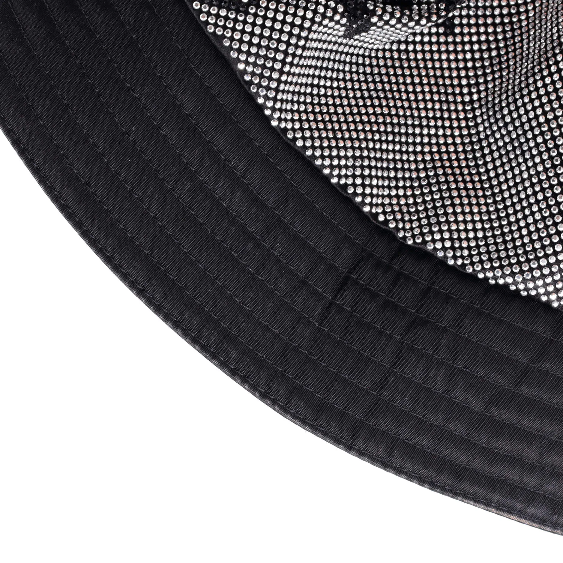 Bucket Hat Crystal Embellished Re-Nylon