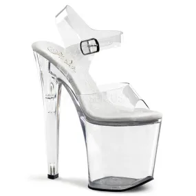 Buckled 8" Heel Platform Shoes