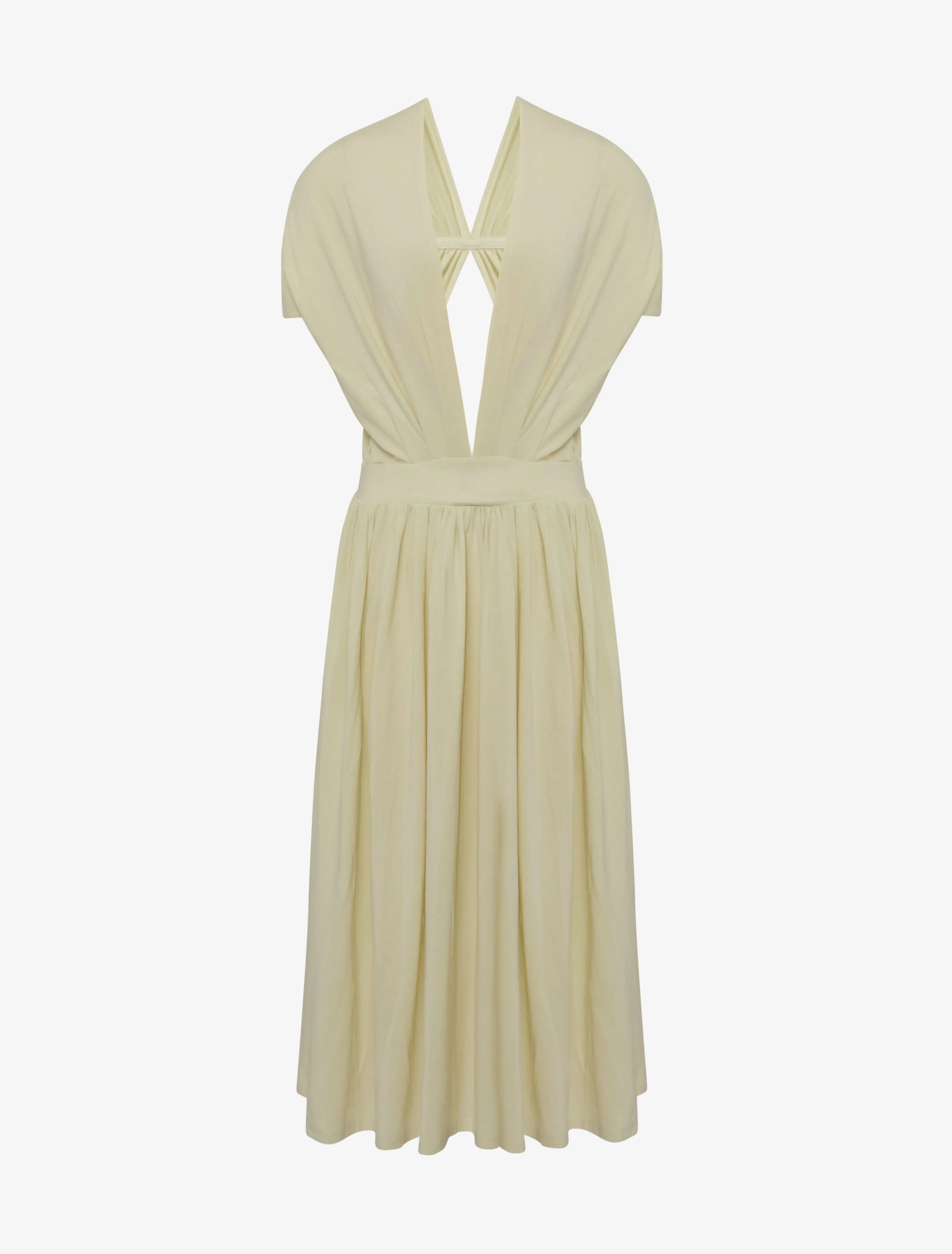 Bythos Dress in Lime