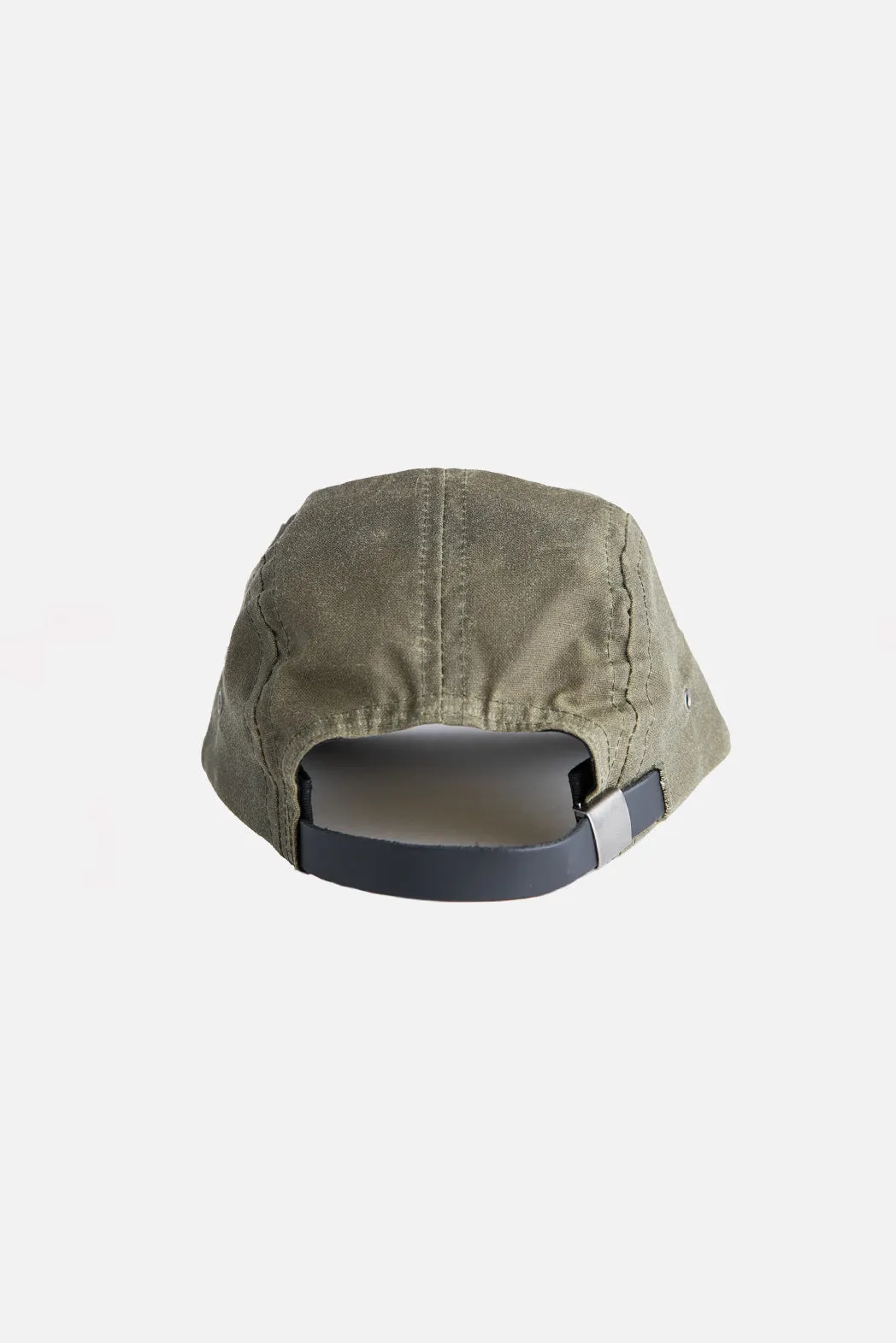 Camper Waxed 5 Panel Cap / Moss