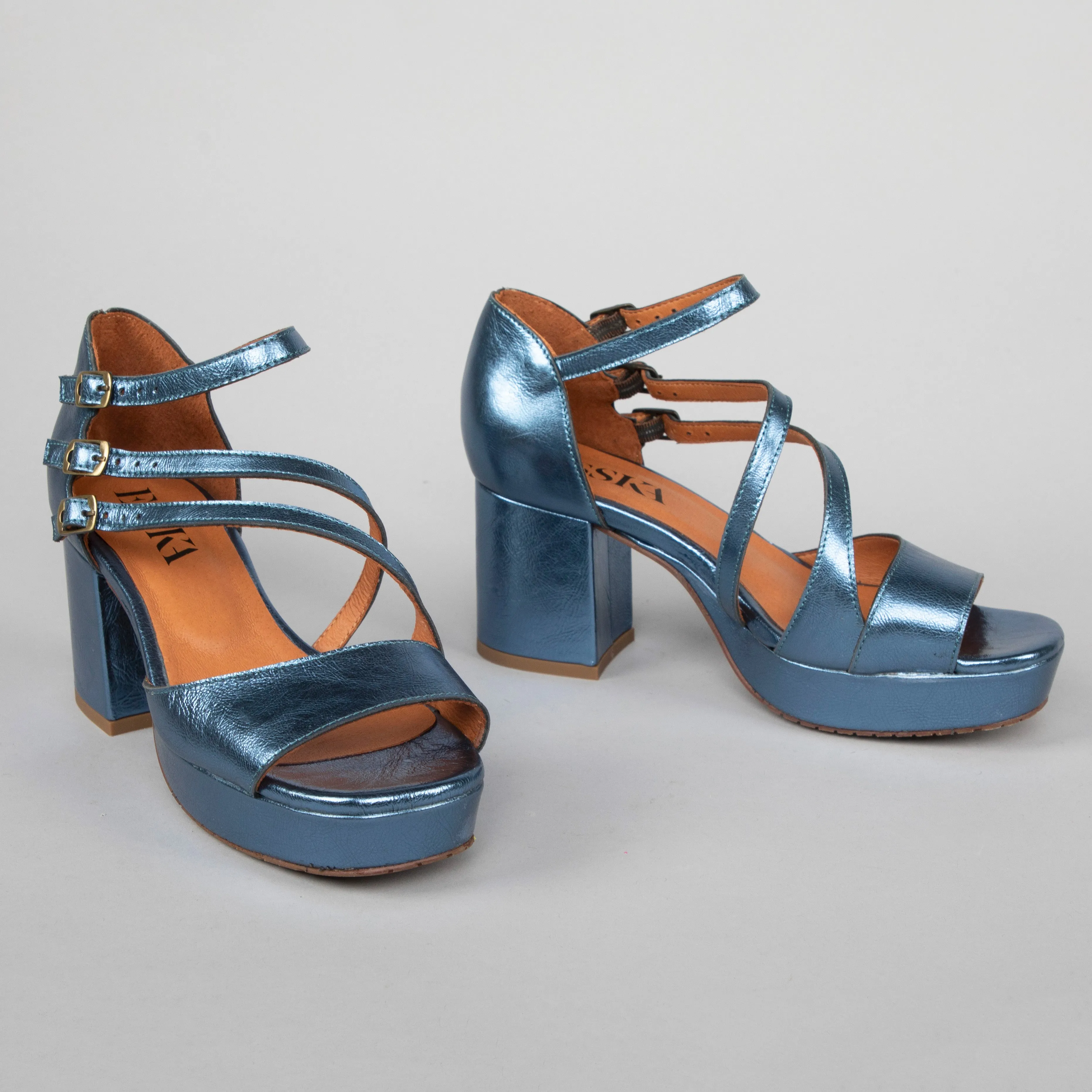Carmen Blue Metallic