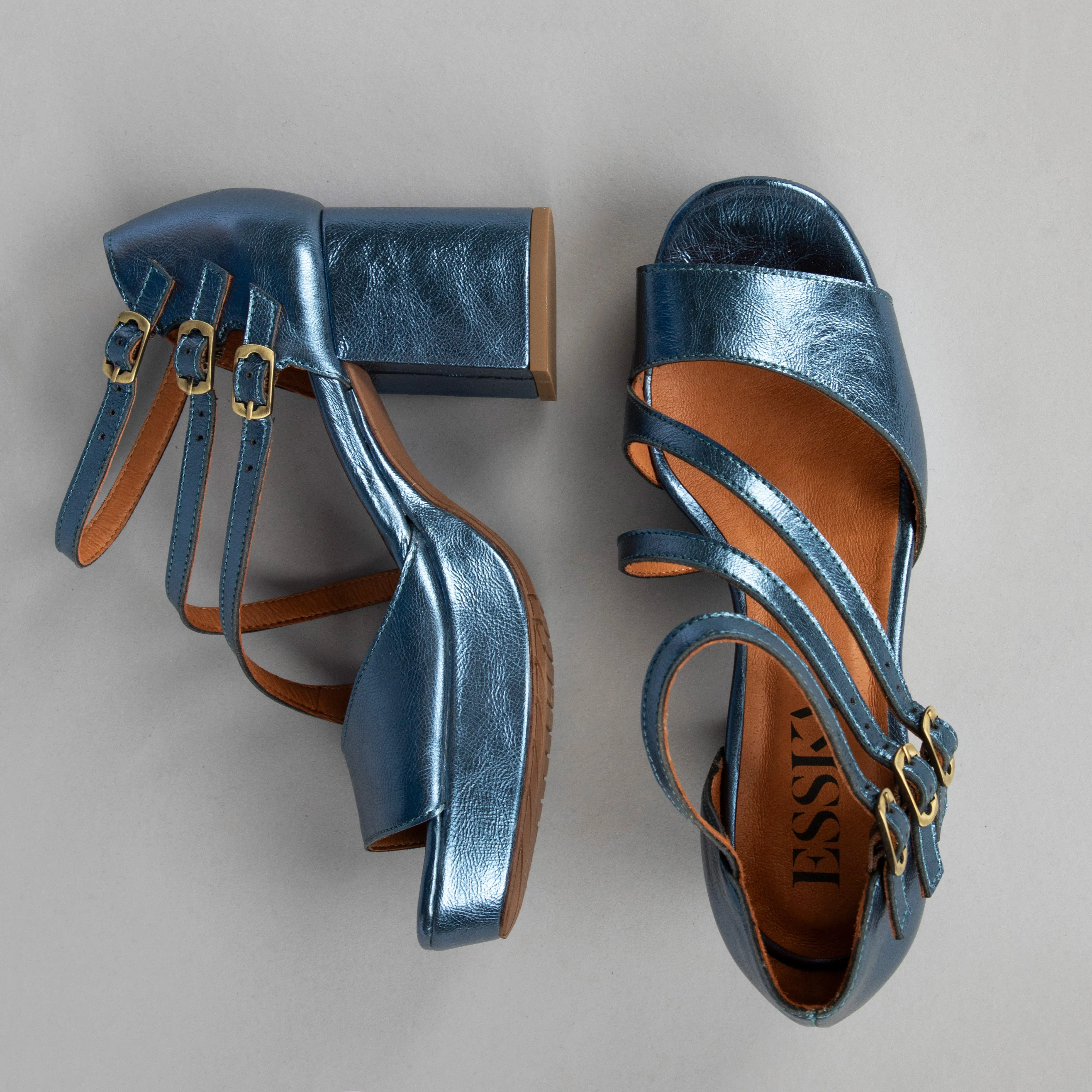 Carmen Blue Metallic