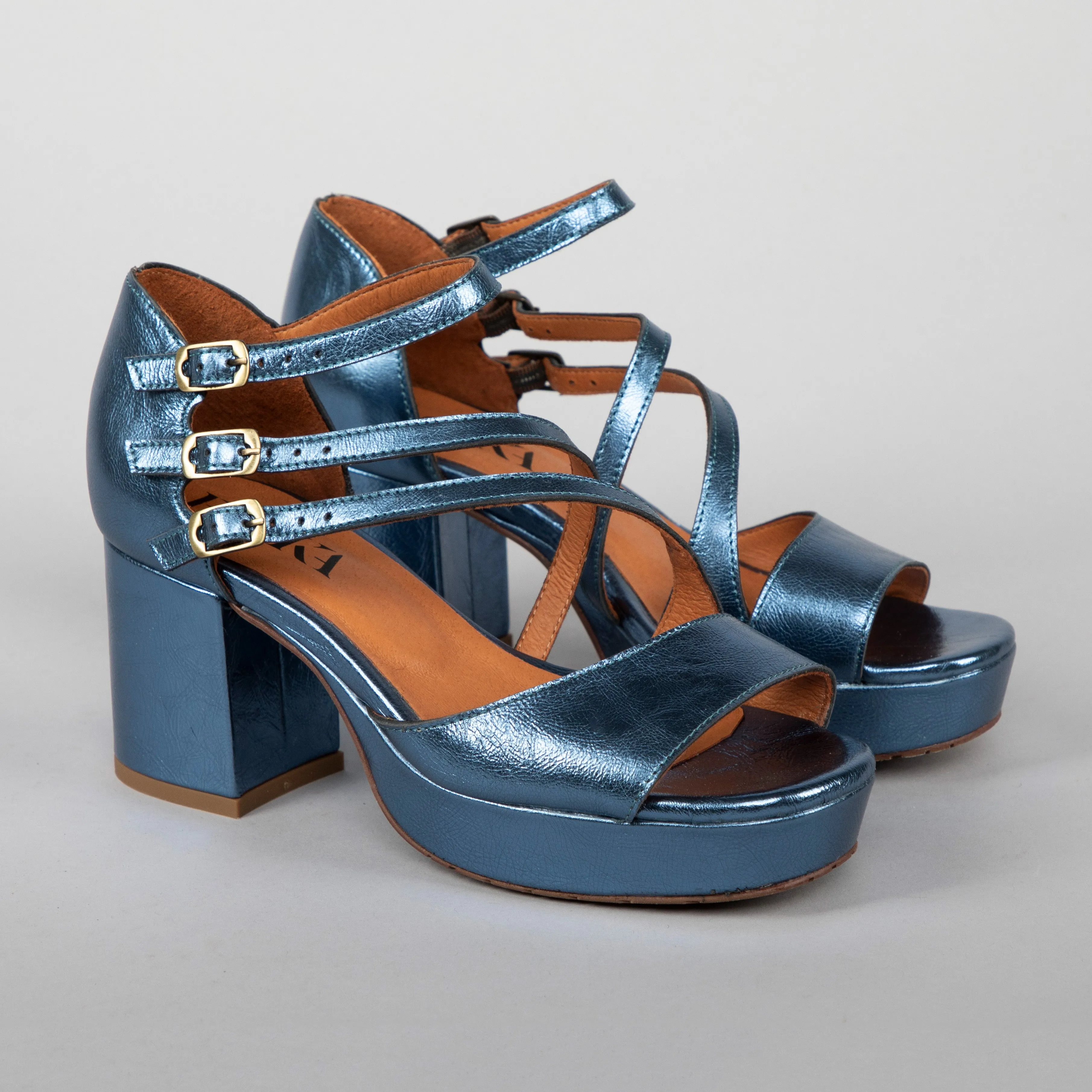 Carmen Blue Metallic
