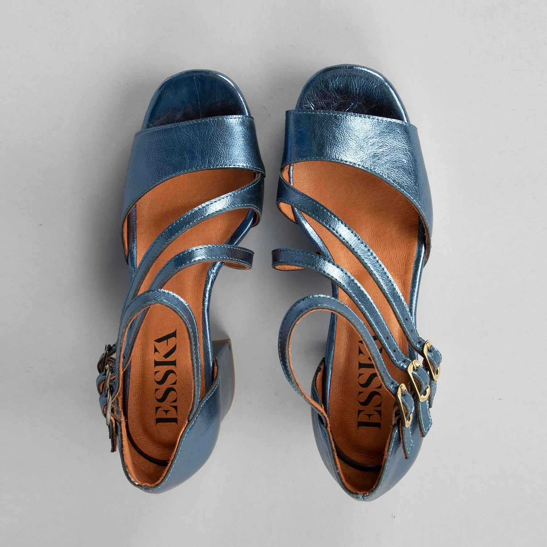 Carmen Blue Metallic
