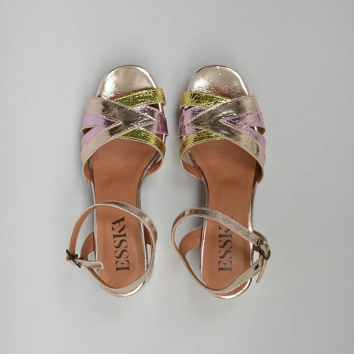 Cleo Metallic Pastel Multi