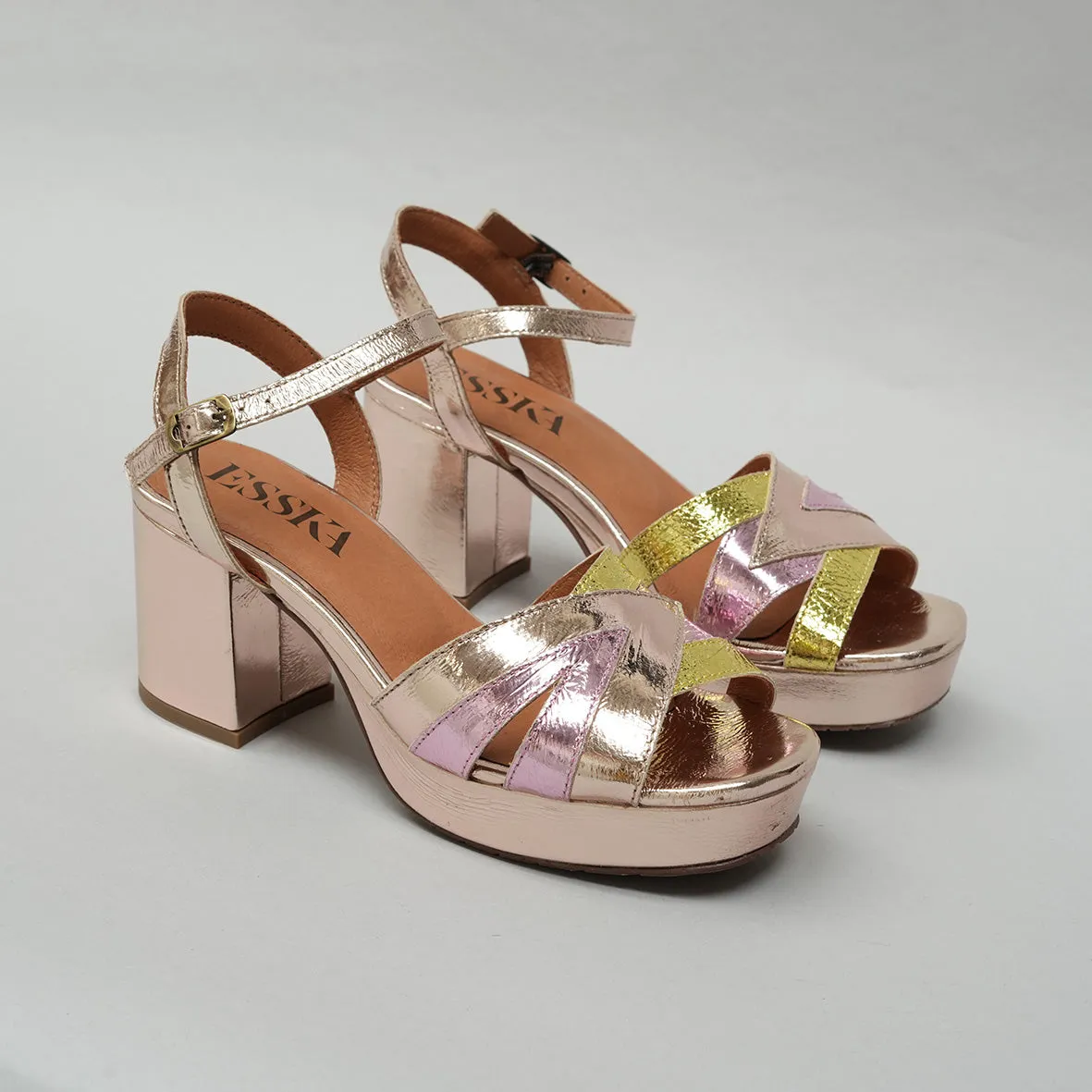 Cleo Metallic Pastel Multi