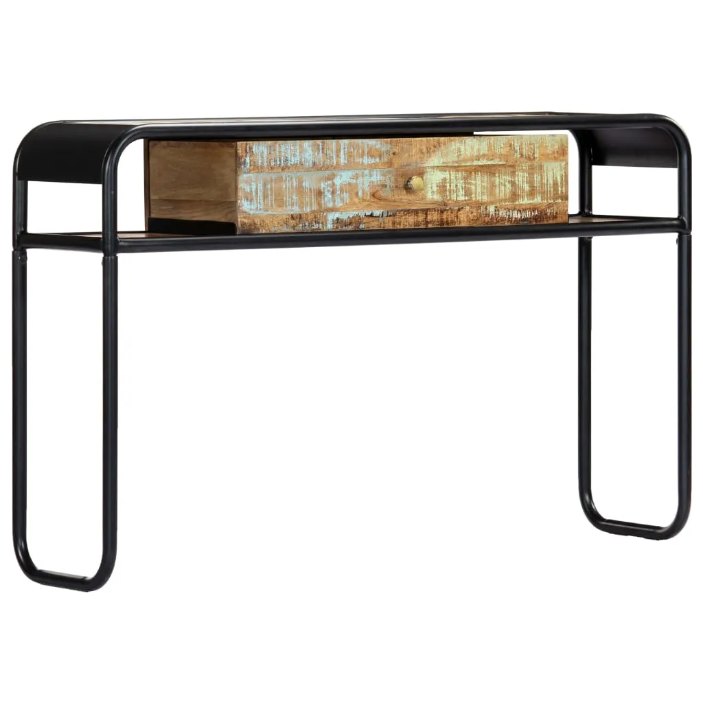 Console Table Entryway Table Side Table with Drawer Solid Wood Mango