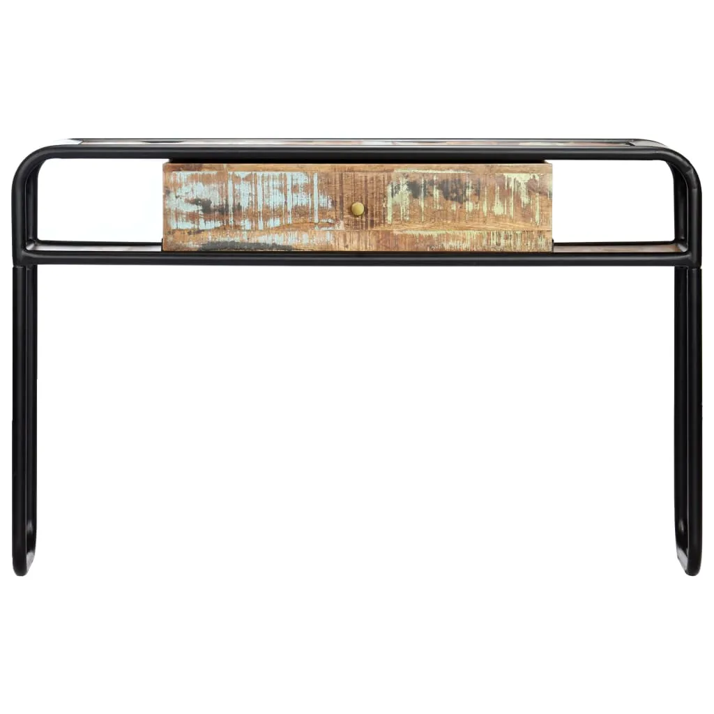 Console Table Entryway Table Side Table with Drawer Solid Wood Mango