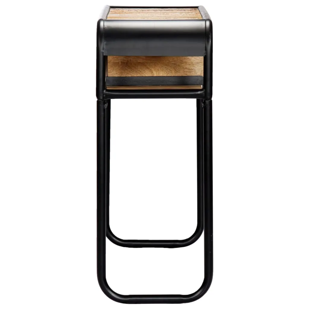 Console Table Entryway Table Side Table with Drawer Solid Wood Mango