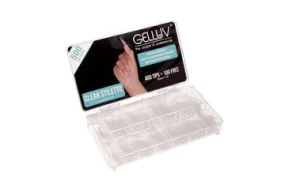 Gelluv Clear Stiletto Tips 500 Pack