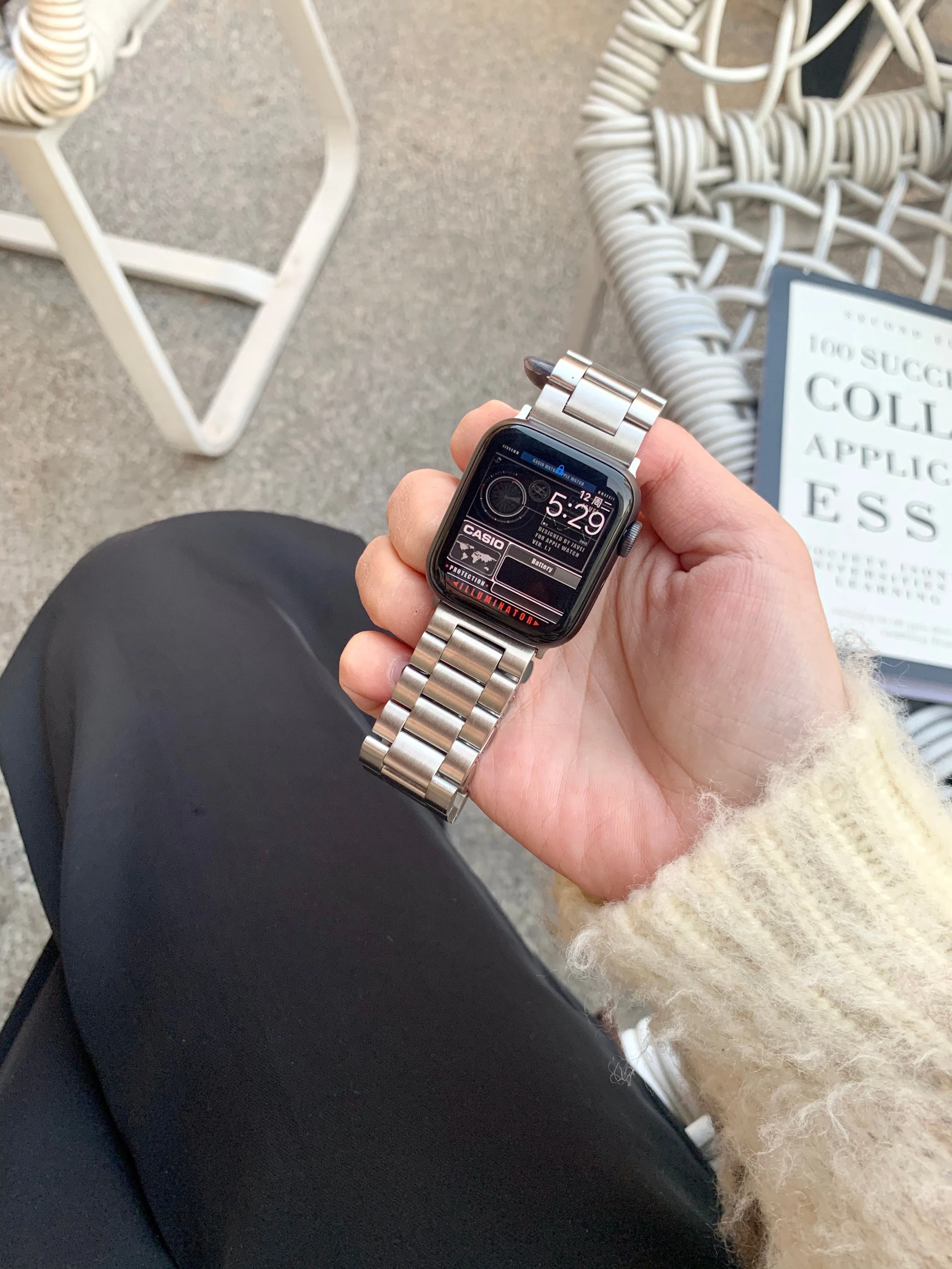Gold Apple Watch Band, Apple Watch Band 38mm, 40mm 42mm 44mm, Metal Bracelet Wristband, Handmade Watch Band For Women