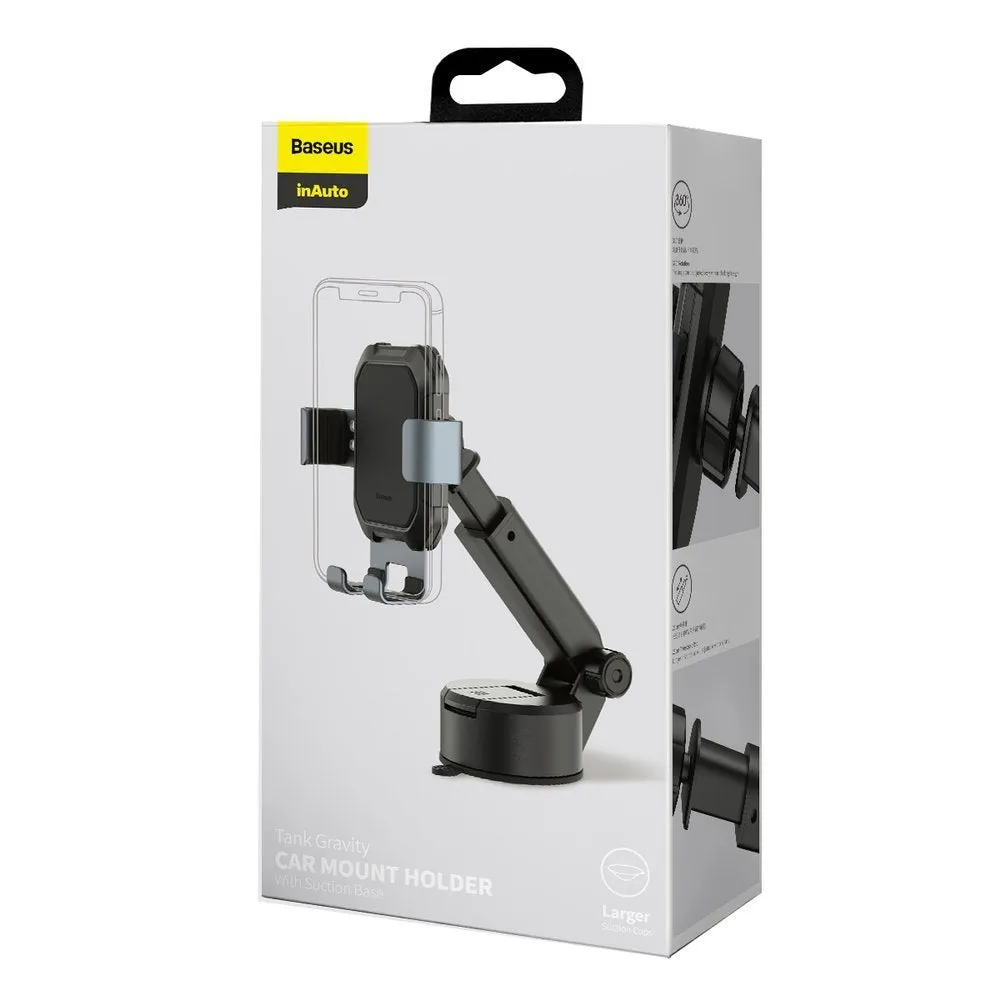 Gravity Car Phone Holder Windshield Dashboard Suction Mount for Mobile Phone