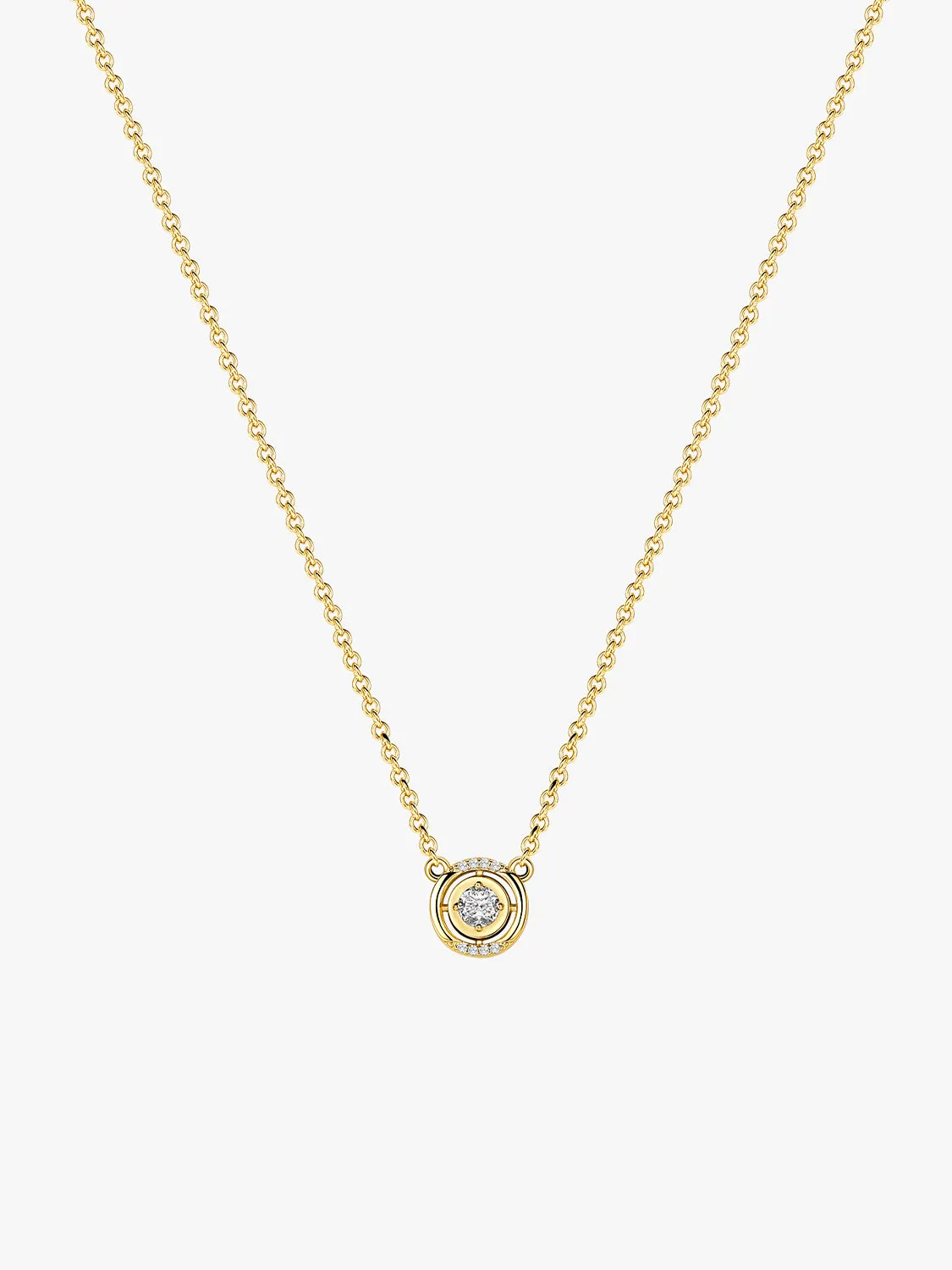 Halo Crystal Necklace