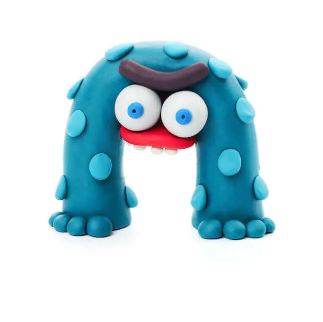 Hey Clay Claymates Bigfoot Air Dry Modeling Art Kit