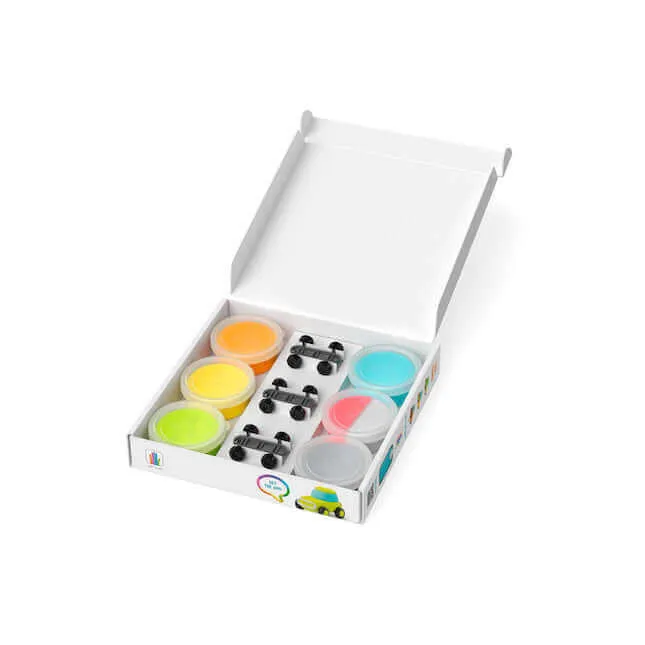 Hey Clay - Eco Cars Air-Dry Modeling Clay Kit