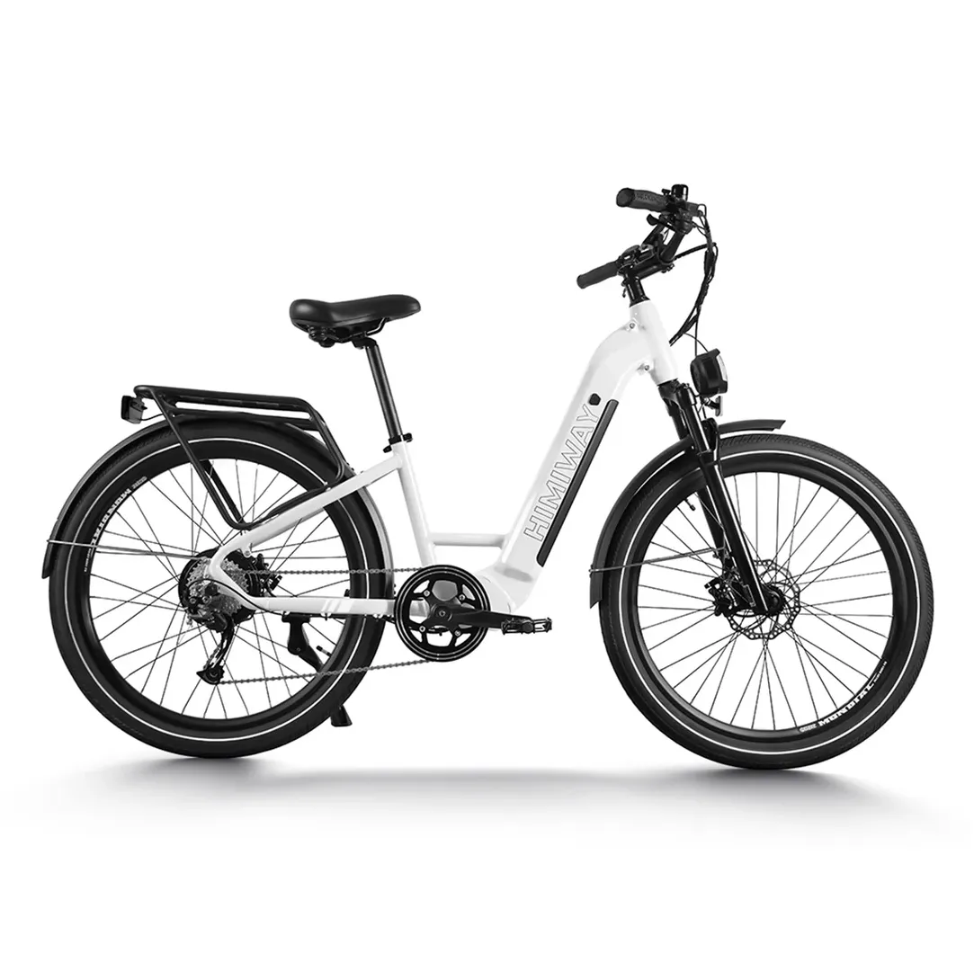 Himiway 500W 48V Rambler Mid Drive Commuter Step-Thru Electric Bike