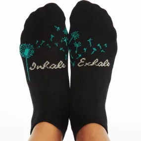 Inhale Exhale Non-Skid Socks (Women's)