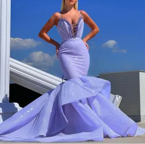 Jazzy Mermaid Evening Dress
