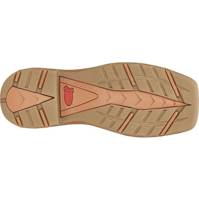 Justin Men's Rush 11" Steel Toe WP Western Work Boot -Tan- SE4340