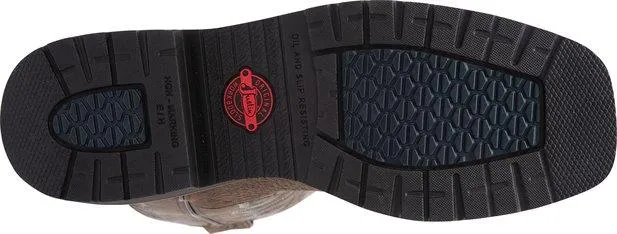 Justin Men's Scottsbluff Grey Steel Toe Work Boots 4527