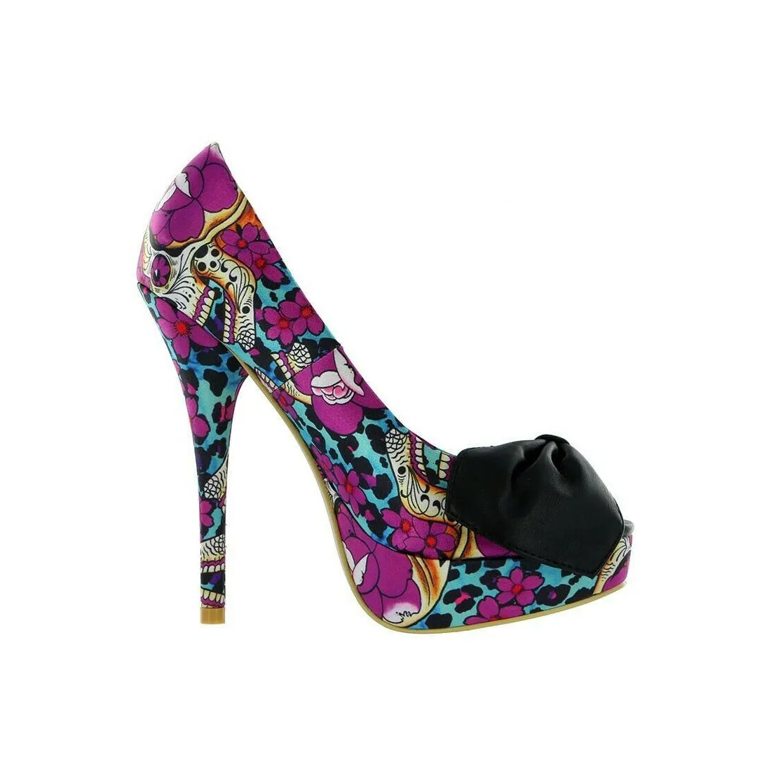 Kisumu Peeptoe Platform Womens Heels