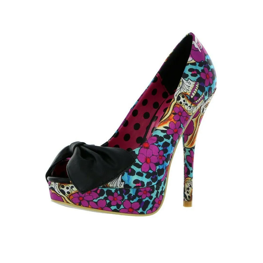 Kisumu Peeptoe Platform Womens Heels