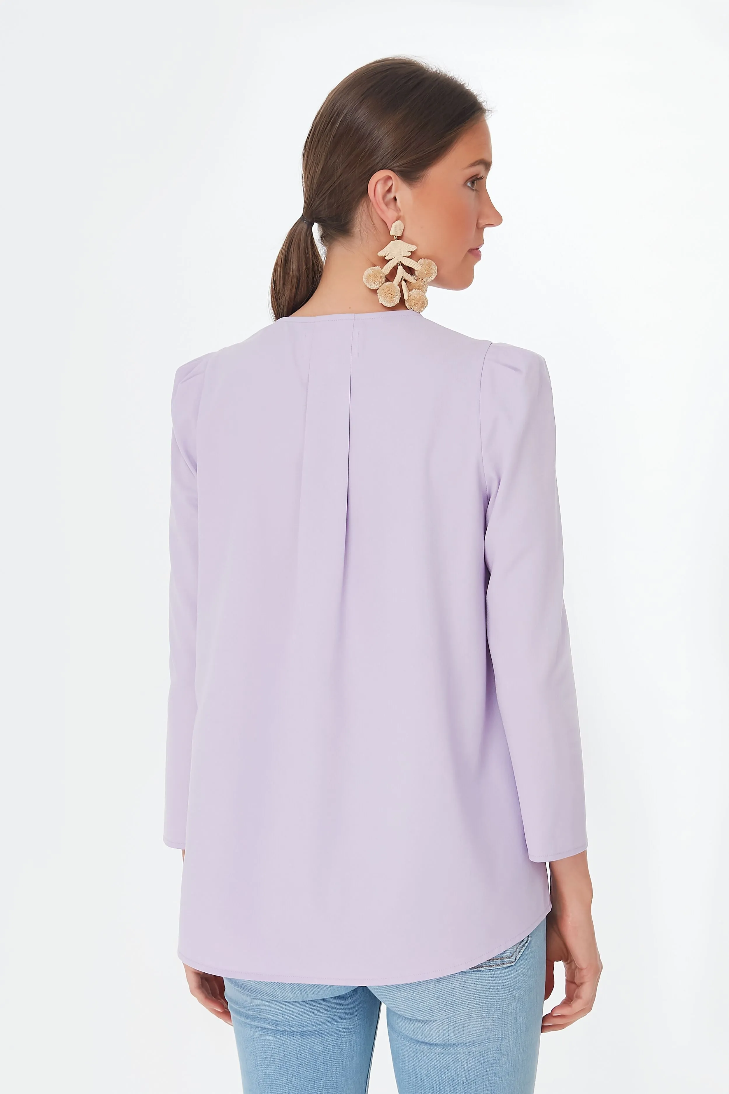 Lavender Bedford Top