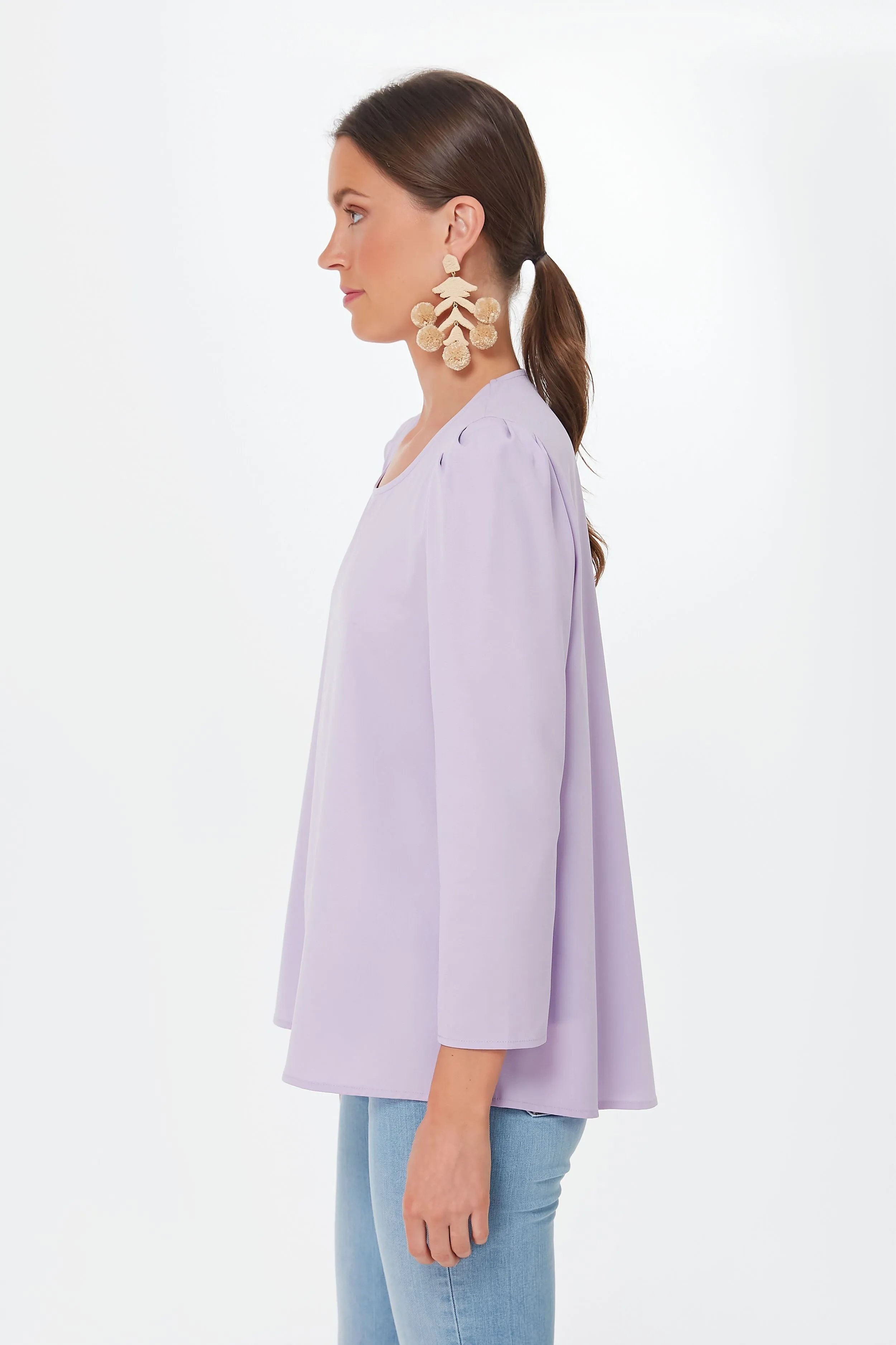 Lavender Bedford Top