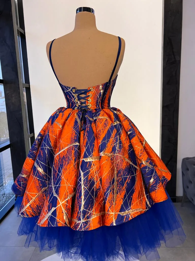 Leilani Beautiful Multicolour Evening Dress