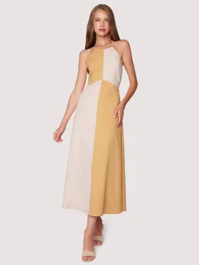 Lost   Wander La Creme Maxi Dress
