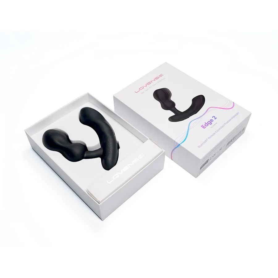 Lovense Edge 2 App Controlled Flexible Vibrating Silicone Prostate Massager