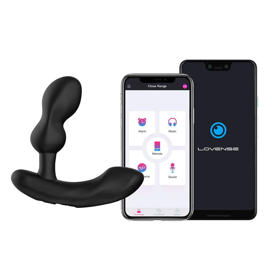 Lovense Edge 2 App Controlled Flexible Vibrating Silicone Prostate Massager